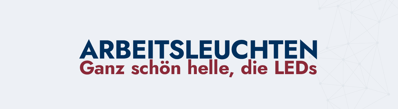 LED-Arbeitsplatzleuchten