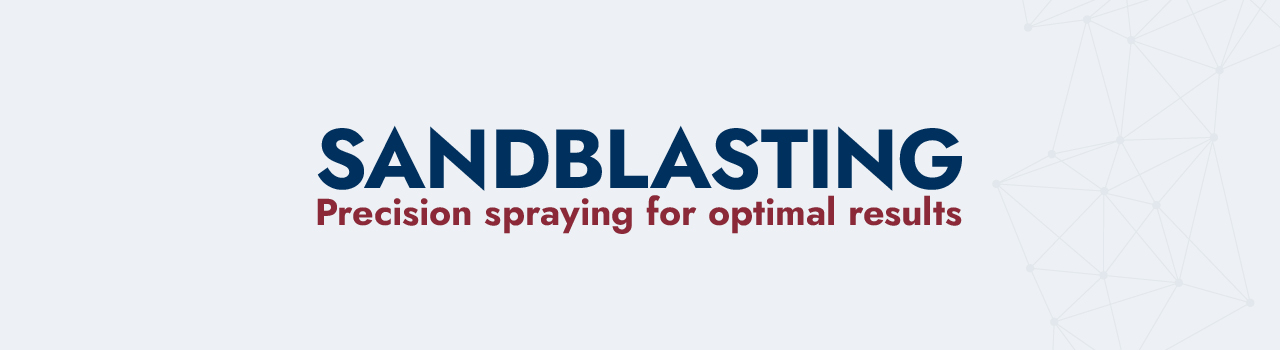 Headerbild Produkte Sandblasting
