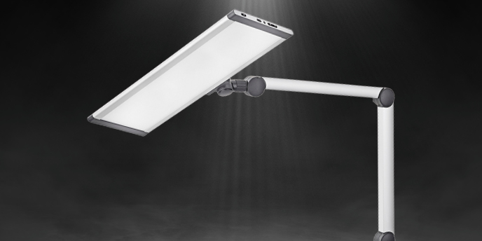 Ansicht einer LED-Arbeitsleuchte